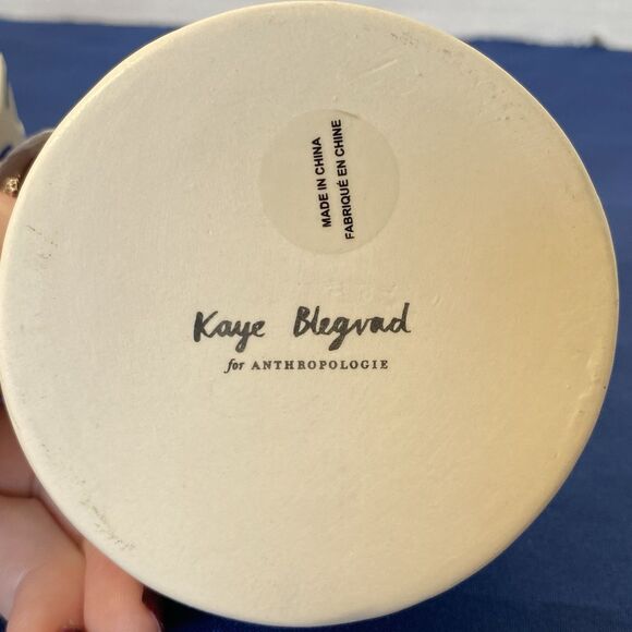 Anthropologie Set of 4 Cat Stoneware Nesting Measuring Cups by Kaye Blegvad - Picture 10 of 11